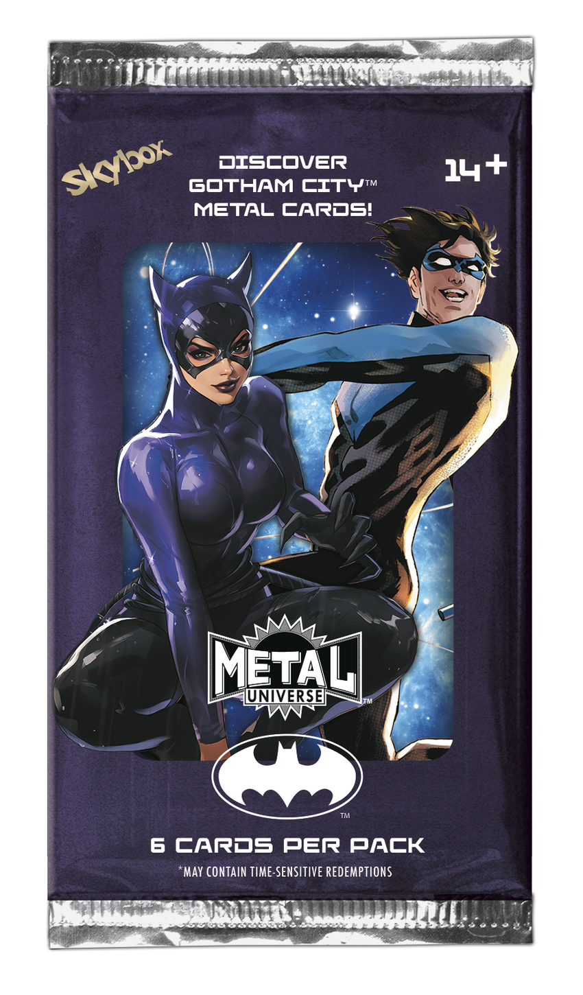 2025 Upper Deck DC Skybox Metal Universe Batman Hobby Pack