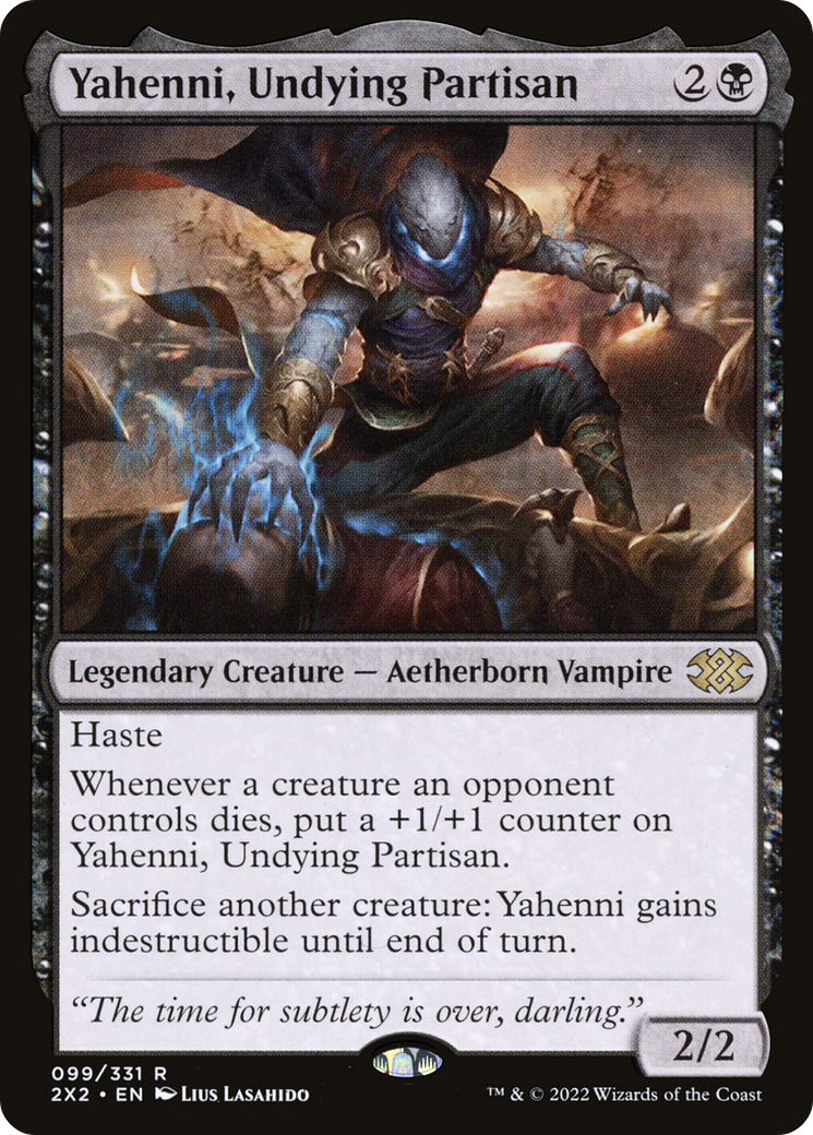 [FOIL] Yahenni, Undying Partisan #099 - RARE 2X2 - Double Masters 2022