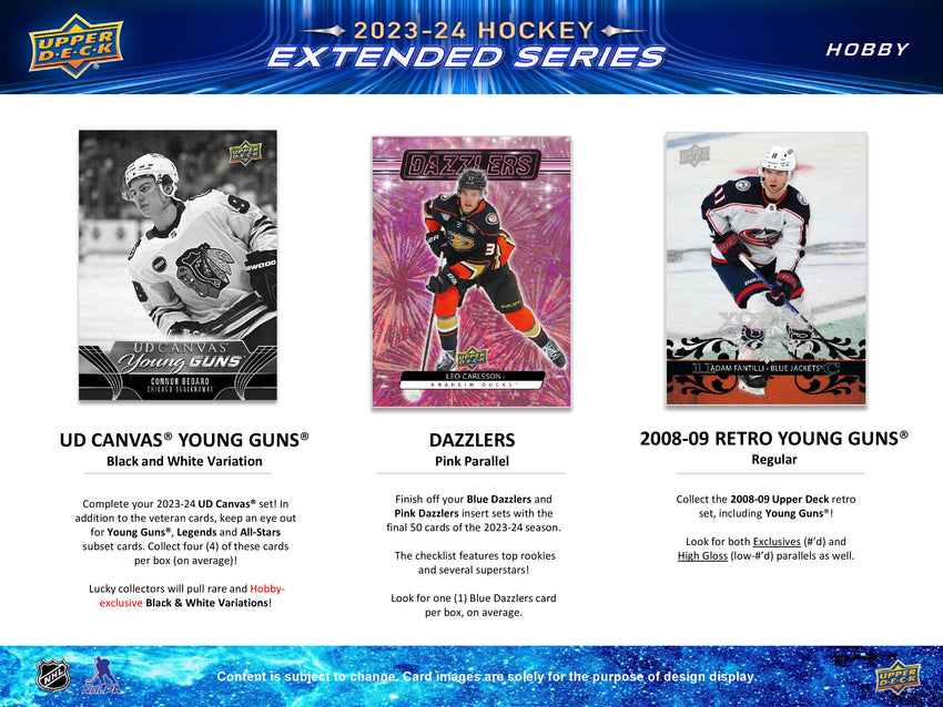 2023-24 Upper Deck Extended Series Hockey Hobby Box (Pre Order Jun 29)