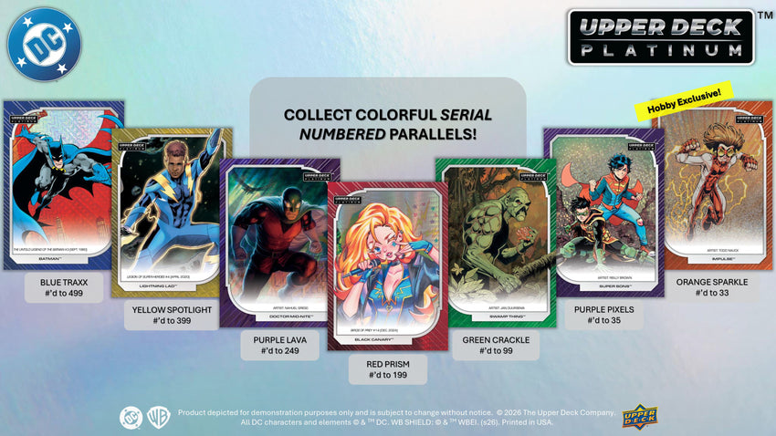 2026 Upper Deck DC Platinum Hobby Box (Pre Order)