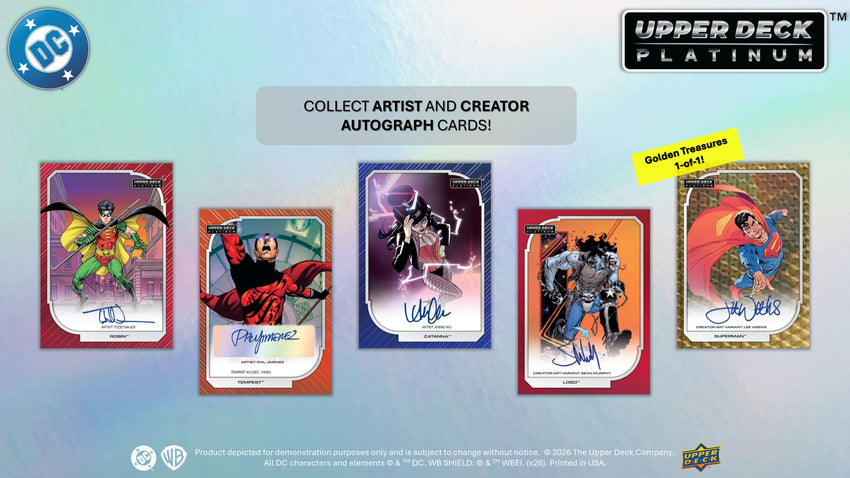 2026 Upper Deck DC Platinum Hobby Box (Pre Order)
