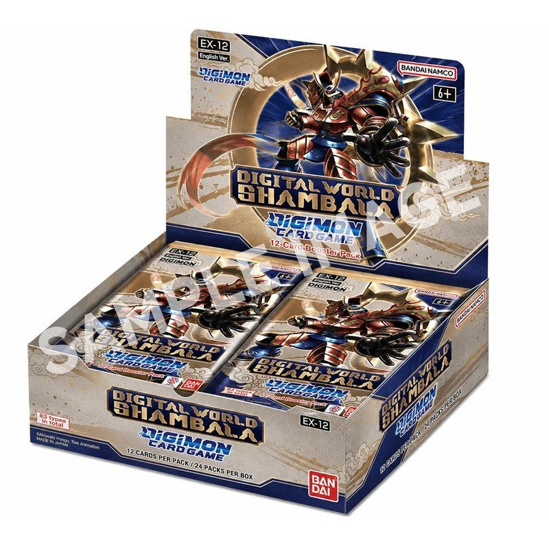 Digimon Card Game [EX-12] - Digital World Shambala Booster Box (Pre Order)