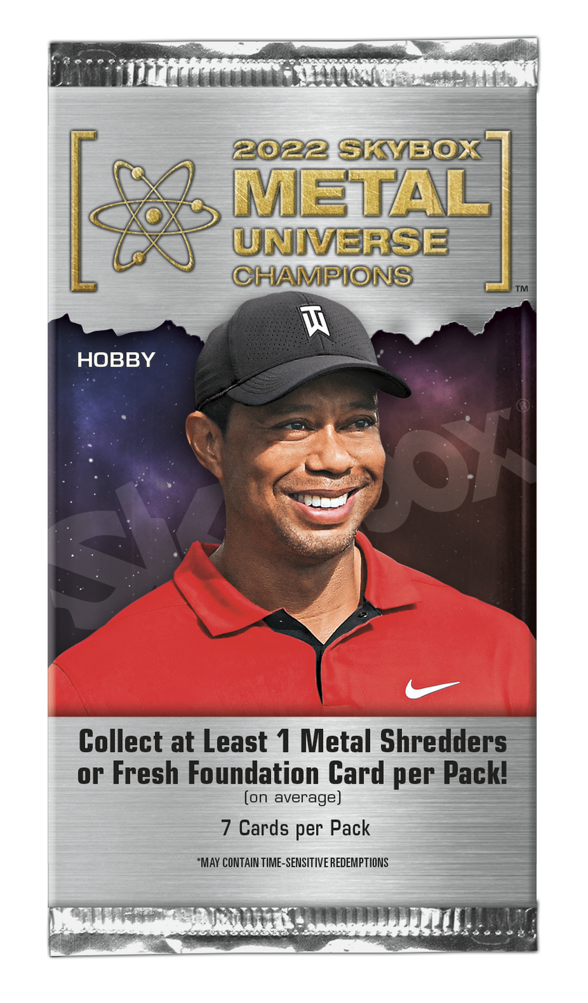 2022 Upper Deck Skybox Metal Universe Champions Hobby Pack