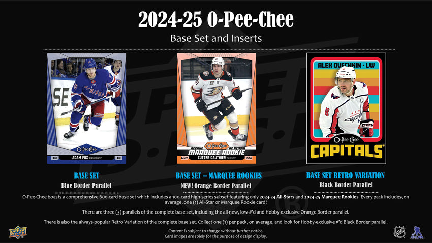 2024-25 Upper Deck O-Pee-Chee Hockey Hobby Box