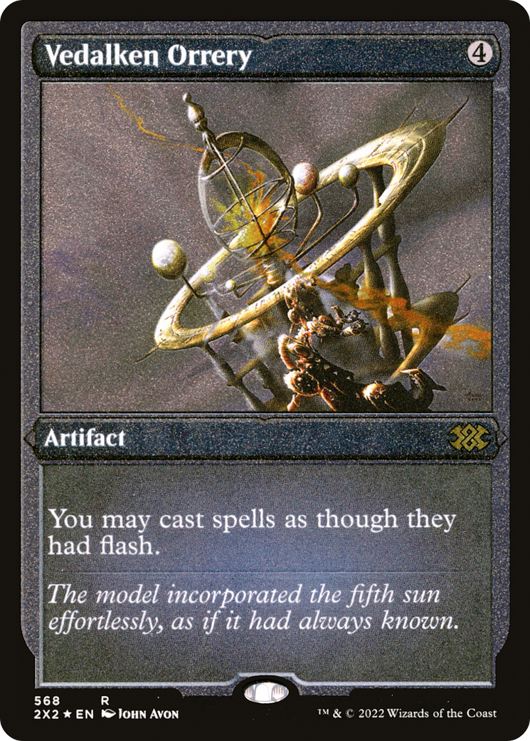 [ EF ] [FOIL] Vedalken Orrery (Foil Etched) #568 - RARE 2X2 - Double Masters 2022