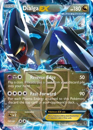 Dialga EX - 65/101 - Ultra Rare - Plasma Blast