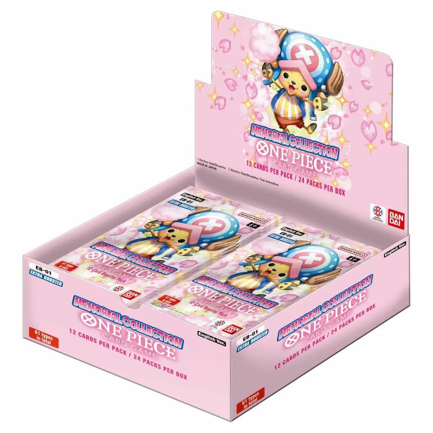 One Piece Card Game [EB-01] Memorial Collection Extra Booster - Booster Box