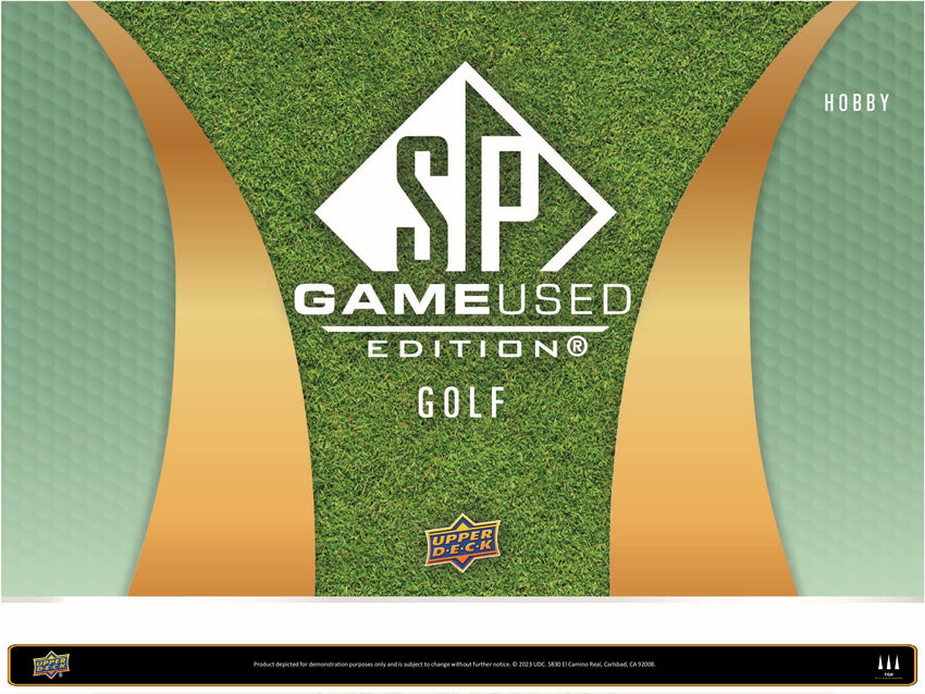 2024 Upper Deck Sp Game Used Golf Hobby Box