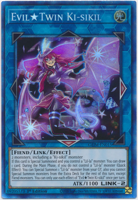 [COLLECTOR'S RARE] Evil★Twin Ki-sikil - GEIM-EN015 - 1st Edition