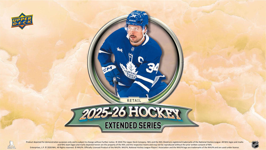 2025-26 Upper Deck Extended Series Hockey 4-Pack Blaster Box (Pre Order)