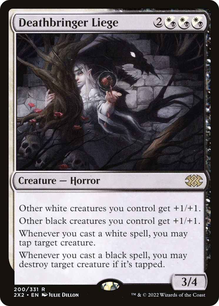 [FOIL] Deathbringer Liege #200 - RARE 2X2 - Double Masters 2022