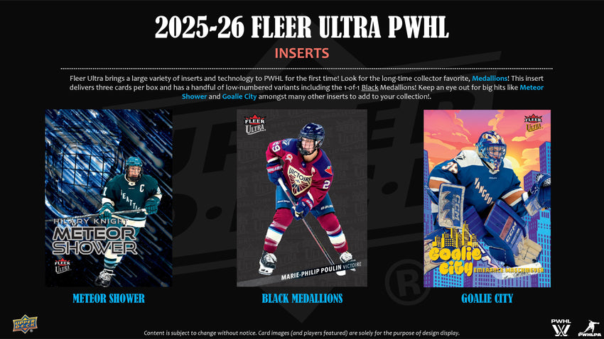 2025-26 Upper Deck Fleer Ultra PWHL Hobby Box (Pre Order)