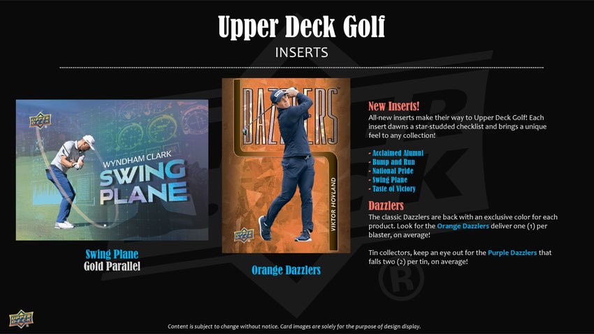 2025 Upper Deck Golf 4-Pack Blaster Box (Pre Order)