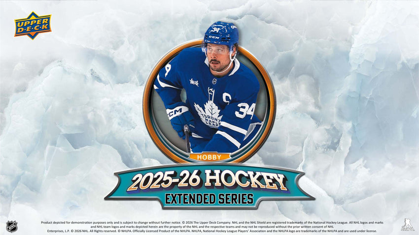 2025-26 Upper Deck Extended Series Hockey Hobby Box (Pre Order)