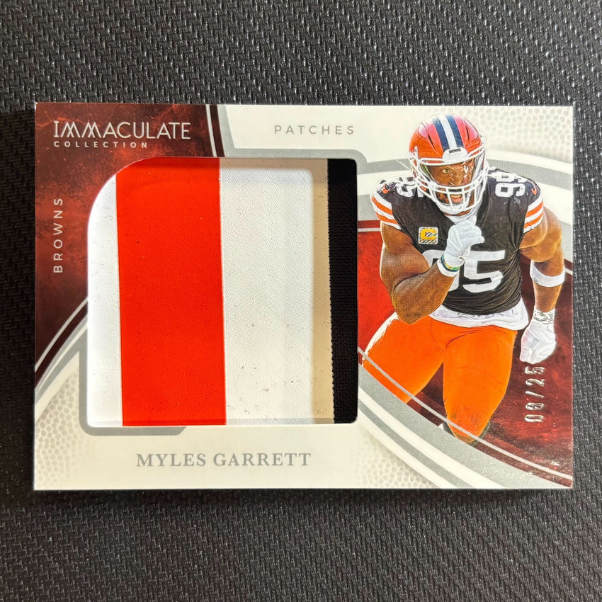 2025 Immaculate Football MYLES GARRETT Immaculate Patches 8/25
