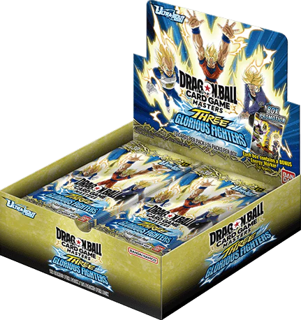 Dragon Ball Super TCG Masters [ B30 ] Three Glorious Fighters Booster Box