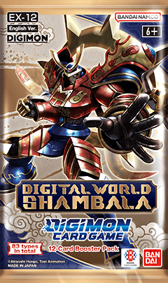 Digimon Card Game [EX12] - Digital World Shambala Booster Pack (Pre Order)