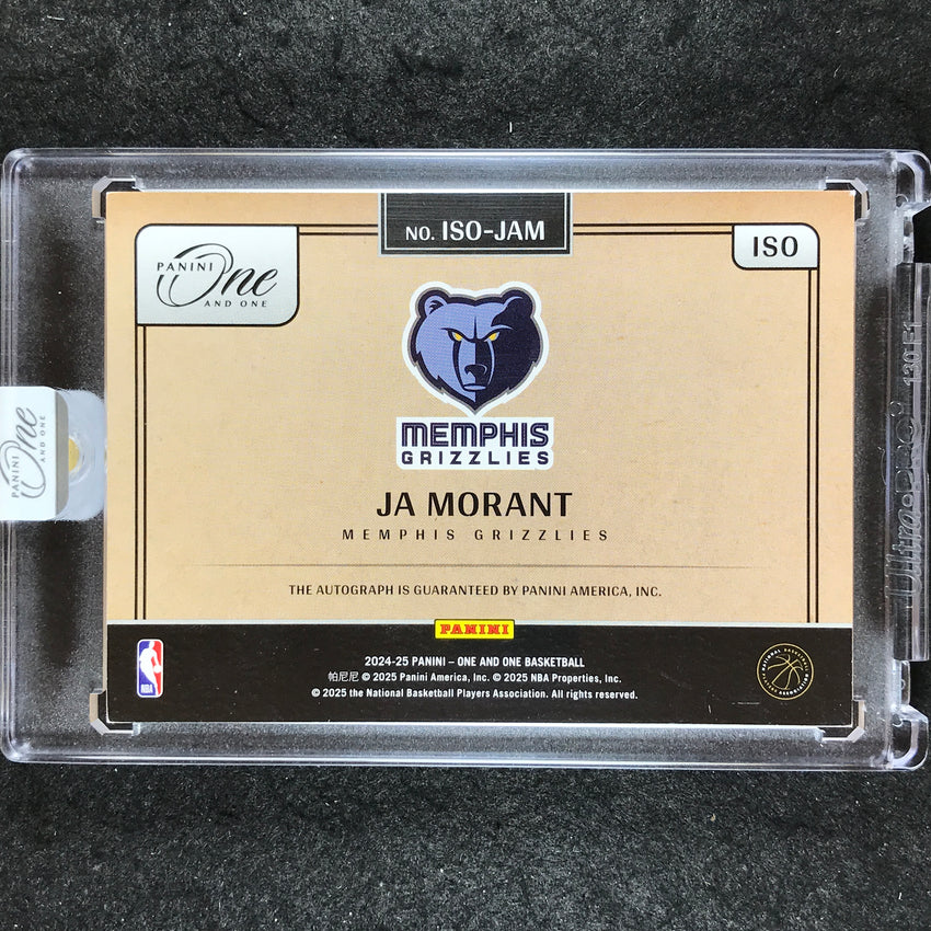 2024-25 One and One JA MORANT ISO Auto 36/49