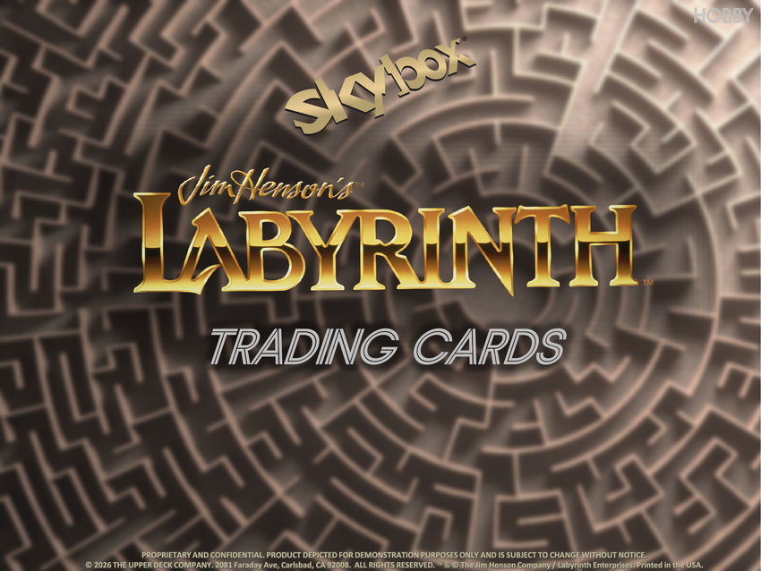 2026 Upper Deck Skybox Labyrinth 40th Anniversary Hobby Box (Pre Order)-Cherry Collectables