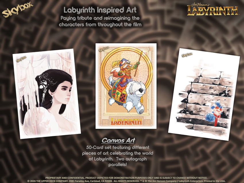 2026 Upper Deck Skybox Labyrinth 40th Anniversary Hobby Box (Pre Order)-Cherry Collectables