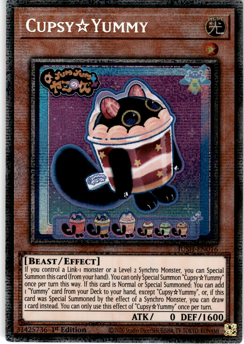 [STARLIGHT RARE] Cupsy☆Yummy - JUSH-EN016 -  1st Edition