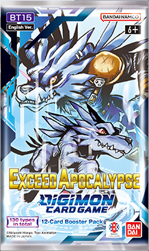 Digimon Card Game BT15 Exceed Apocalypse Booster Pack