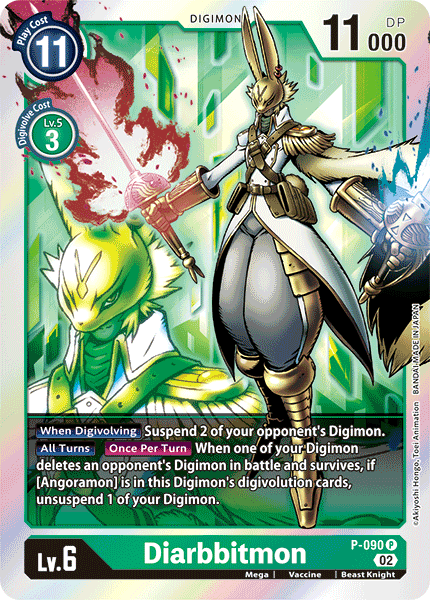 Diarbbitmon Rb01 P-090 - Promo Rb01 Resurgence Booster