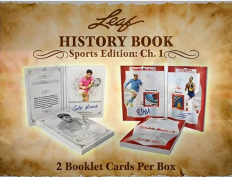 2023 Leaf History Book Ch 1. Hobby Box 1-Box Break #20438 - Random Player - May 14 (5pm)