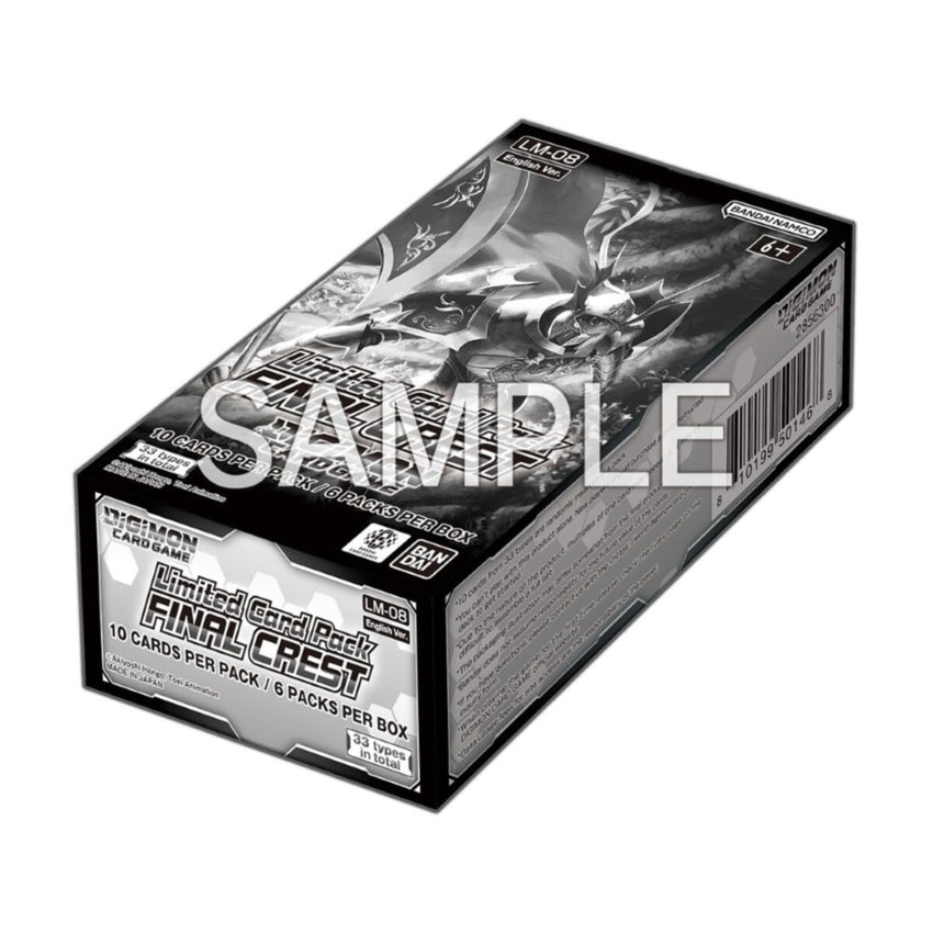 Digimon Card Game [LM-08]  Limited Card Pack Final Crest 12 Box Case (Pre Order)
