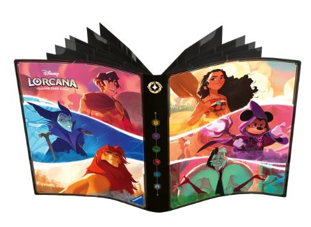 Lorcana TCG 9-Pocket Binder - Character Art Lorebook