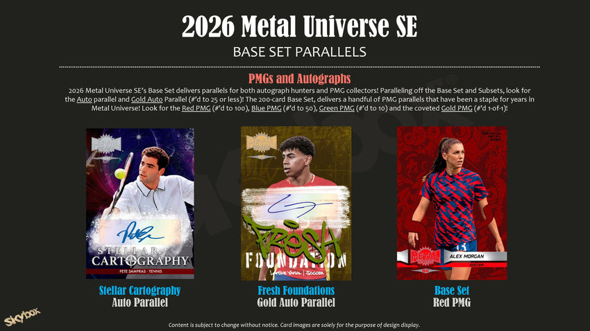 2026 Upper Deck Metal Universe SE Multi-Sport Hobby Box (Pre Order)