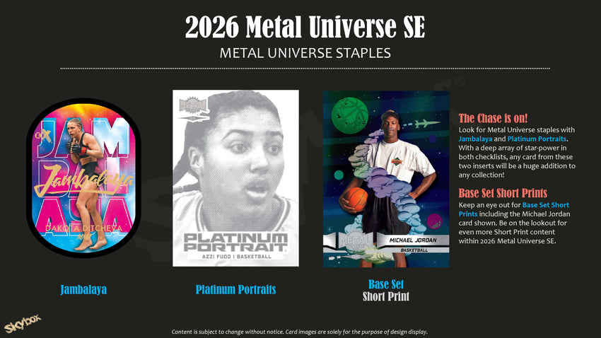 2026 Upper Deck Metal Universe SE Multi-Sport Hobby Box (Pre Order)