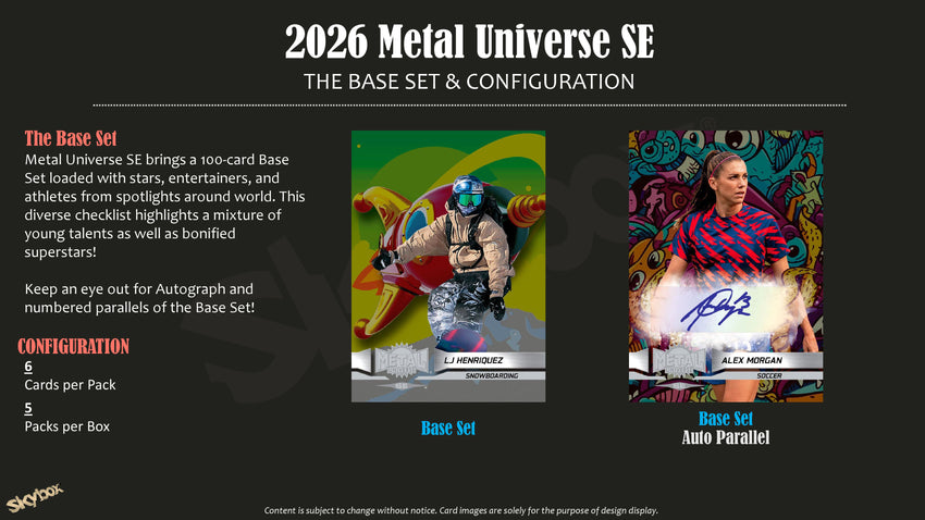 2026 Upper Deck Metal Universe SE Blaster Box