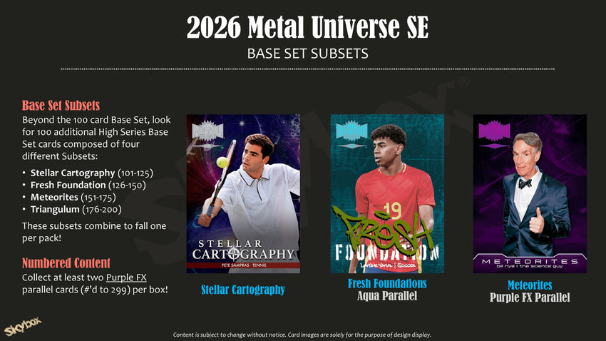2026 Upper Deck Metal Universe SE Blaster Box