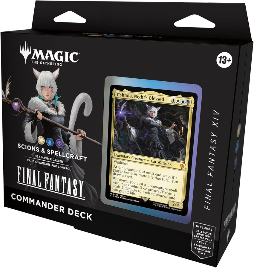 Magic The Gathering - Commander Deck Final Fantasy XIV [ Y'shtola, Night's Blessed ]