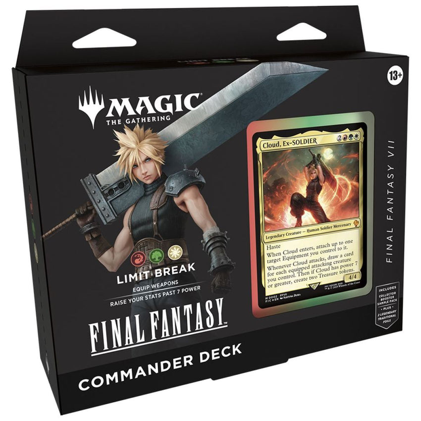 Magic The Gathering - Final Fantasy - Commander 4-Deck Combo Display
