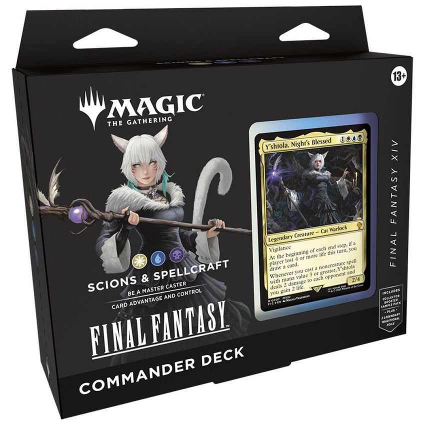 Magic The Gathering - Final Fantasy - Commander 4-Deck Combo Display