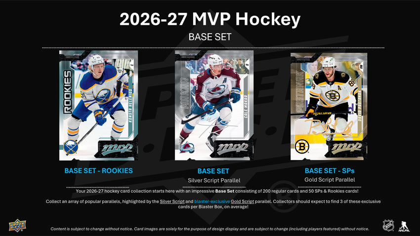 2026-27 Upper Deck MVP Hockey Blaster Box