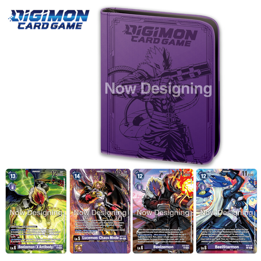 Digimon Card Game Premium Binder Set Beelzemon
