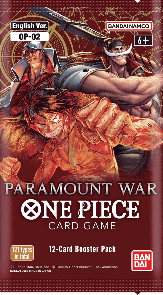 One Piece Card Game [OP-02] Paramount War Booster Pack