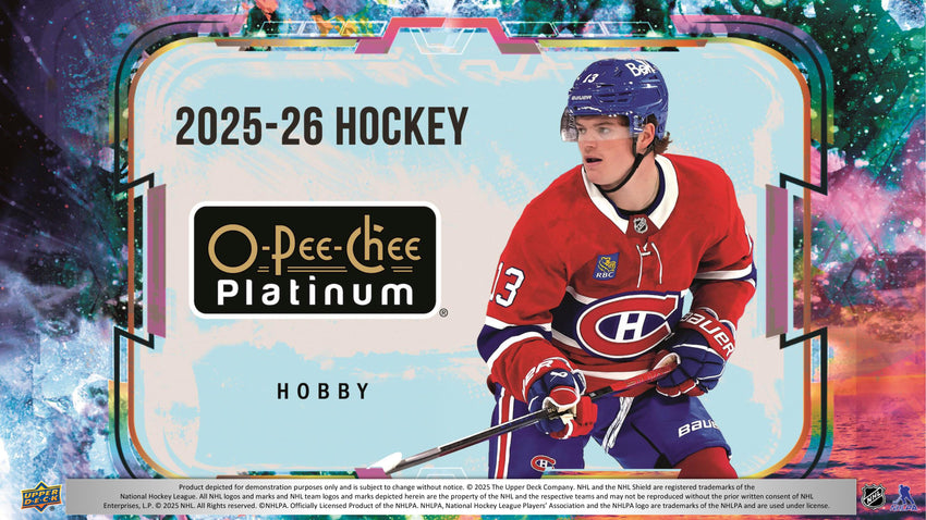 2025-26 Upper Deck O-Pee-Chee Platinum Hockey Hobby Box (Pre Order)