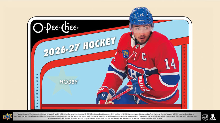 2026-27 Upper Deck O-Pee-Chee Hockey Hobby Box (Pre Order)