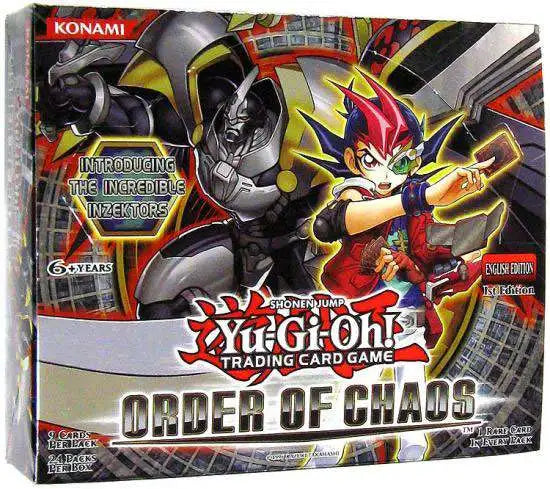 Yu-Gi-Oh! TCG 2012 Order of Chaos Booster Box 1st Edition US PRINT