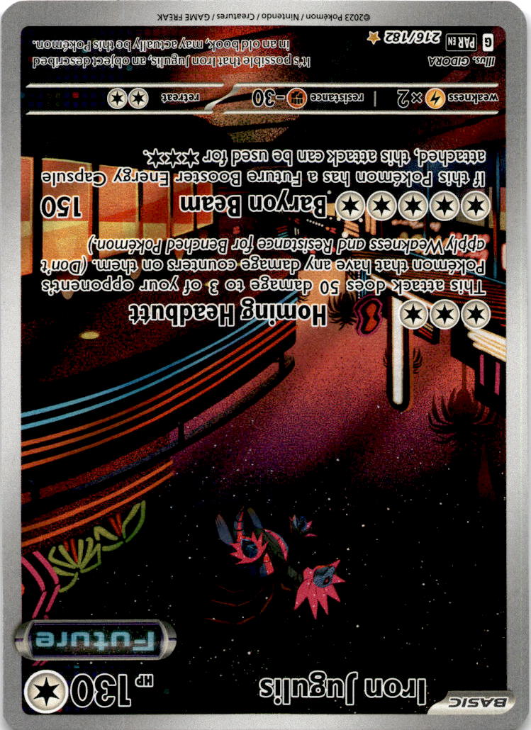 Iron Jugulis - 216/182 - Illustration Rare Paradox Rift