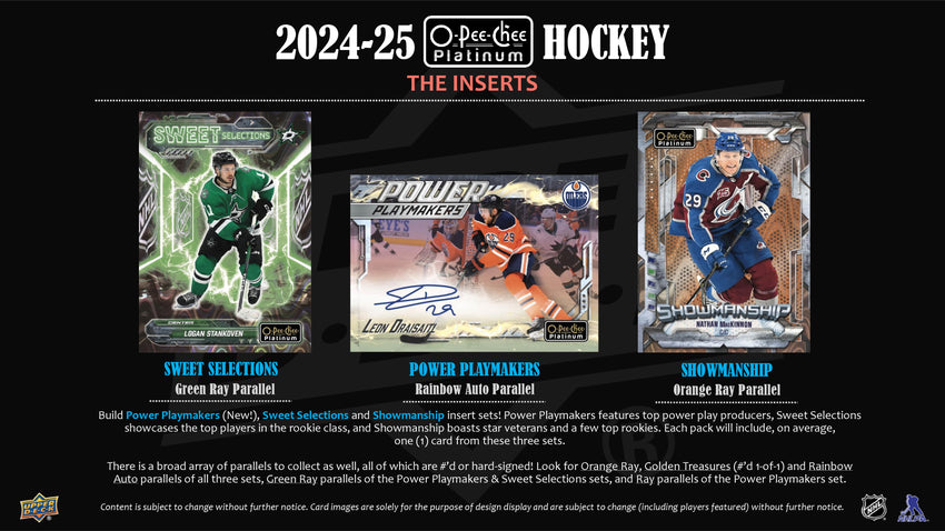 2024-25 Upper Deck O-Pee-Chee Platinum Hockey Hobby Box