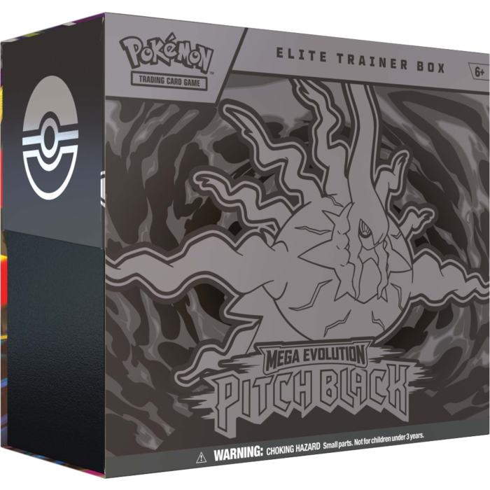 Pokemon TCG ME05 Mega Evolution - Pitch Black Elite Trainer Box (Pre Order)