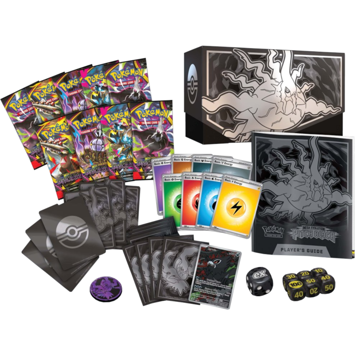 Pokemon TCG ME05 Mega Evolution - Pitch Black Elite Trainer Box (Pre Order)