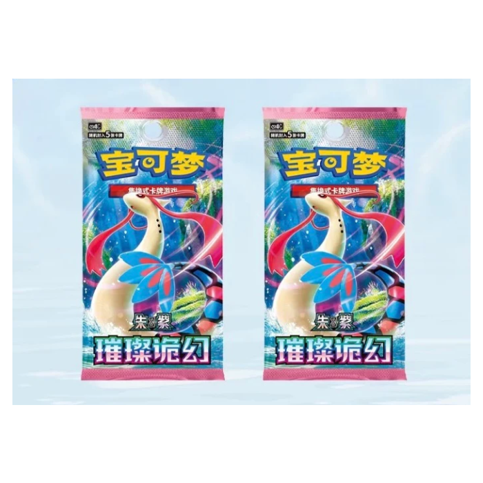 Pokemon TCG - Dream Painting Collection Vol. 2 Aqua Figure & Booster Pack