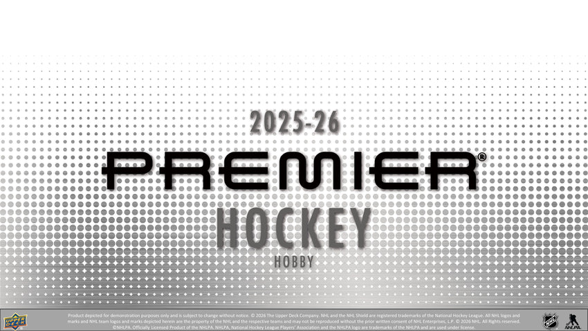 2025-26 Upper Deck Premier Hockey Hobby Box-Cherry Collectables