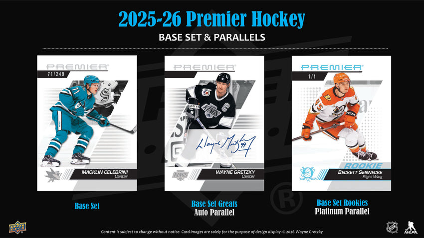 2025-26 Upper Deck Premier Hockey Hobby Box-Cherry Collectables